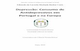 Depressão: Consumo de Antidepressivos em Portugal e na Europabdigital.ufp.pt/bitstream/10284/1952/1/MONO_14380.pdf · Antidepressivos de segunda geração 17 2.2.2.3. Outros antidepressivos