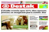 Quarta-feira 20 Abril de 2011 · Jornal de ... · Margarida Gaspar de Matos Confessa-se surpreendida e preocupada com a ‘descoberta’ de que 15,6% dos ad olescentes do 8.º e do