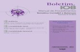 IOB - Temática Contábil - nº 07/2014 - 2ª Sem Fevereiro · 2017-04-06 · a Demonstração do Valor Adicionado ... Demonstração dos Fluxos de Caixa - Pronunciamento Técnico