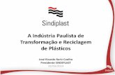 A Indústria Paulista de Transformação e Reciclagem de ...file.abiplast.org.br/download/links/links 2014/apresentacao__icms... · Fonte: PIA Empresa - IBGE Evolução do Faturamento