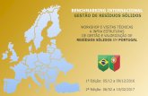 BENCHMARKING INTERNACIONAL GESTÃO DE RESÍDUOS … Solidos_Portugal_V2.pdf · benchmarking internacional gestÃo de resÍduos sÓlidos workshop e visitas tÉcnicas a infra estruturas