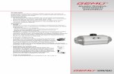 DR/SC - gemu-group.com · • Os atuadores pneumaticos DR/SC são apropriados principalmente para montagem em válvulas borboleta ou de esfera com acoplamento conforme normas ISO