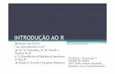 INTRODUÇÃO AO R - Instituto de Matemática e Estatísticafmachado/MAE399/IntroducaoR-IvanBernardo.pdf · max e min . Ex. (com x = c(1, 3.5, 2) ): max (1, 3.5, 2) ou ... concatena