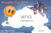 XNA in Academia - dei.estg.ipleiria.pt · Framework XNA Game Studio Extends Visual Studio 2008 to create games using C# XNA Framework Cross-platform game development framework and