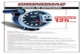 MANUAL DE INSTRUÇÕES - cronomac.com.br · • Opção para controle do módulo de corte de giros Cronomac M125 ... Configuração das Cores de fundo e Cilindros ... ATERRAR OU LIGAR