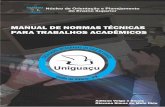 Manual de Normas Técnicas para Trabalhos Acadêmicos de Normas - versão nova.pdf · A pesquisa e produção científica no ensino Superior são ferramentas indispensáveis para