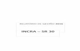 INCRA – SR 30 · Lista de siglas e abreviações ACP – Ação Civil Pública APP - Área de Preservação Permanente ... IBGE - Instituto Brasileiro de Geografia e Estatística