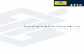 Demonstrações Financeiras - Página Inicial - Você | Banco do … · Declaração dos Diretores sobre as Demonstrações Financeiras 154 Pareceres e Declarações Relatório da