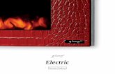 Exclusive Fireplaces - unichama.ptunichama.pt/wp-content/uploads/2018/04/GLAMMFIRE-Eletricos.pdf · chama, bem como, a interdependência entre o sistema de chama e o sistema de aquecimento,