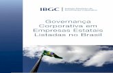 Governança Corporativa em Empresas Estatais Listadas no Brasil · Código das Melhores Práticas de Governança Corporativa ... O presente estudo oferece uma perspectiva atualizada