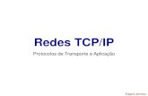Redes TCP/IPjamhour/Pessoal/Graduacao/Ciencia/... · Pilha de Protocolos Camada de Aplicação HTTP, FTP, ... O TCP USA PACOTES DE CONTROLE PARA CRIAR E ... INTRANET/INTERNET