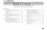 MONTAGE Supplimentary Manual - br.yamaha.com · A Yamaha atualizou o firmware do MONTAGE e adicionou as novas funções indicadas abaixo. Este manual descreve as inclusões e as alterações