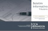 Boletim Informativo - CCA Bernardon Consultoria … Prático da EFD-Contribuições - Versão 1.16 - Alterações.....08 Parcelamento de Débitos - IRPJ e à CSLL - Lucros Auferidos