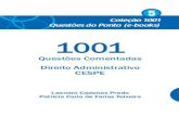 1001 Questµes Comentadas - Direito Questµes Comentadas - Direito Administrativo - CESPE Leandro Cadenas