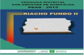 PESQUISA DISTRITAL POR AMOSTRA DE DOMICÍLIOS - RIACHO FUNDO … Riacho Fundo II... · PESQUISA DISTRITAL POR AMOSTRA DE DOMICÍLIOS - RIACHO FUNDO II - PDAD 2015 Brasília (DF),