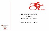 REGRAS DE BOCCIA 2017-2018 - Desporto Escolardesportoescolar.dge.mec.pt/sites/default/files/regras_de_boccia_17... · Na competição individual, um jogo é composto por quatro (4)