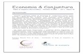 Economia & Conjuntura - ie.ufrj.br · Carta de Conjuntura é um informativo mensal produzido pelo Grupo de ... anteriores do crescimento desde 1995, a produção industrial vem mostrando