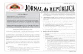 Jornal da República Série II , N.° 29 - mj.gov.tl · seguinte forma de apresentação no papel de expediente: a) Margem esquerda a 3 cm da borda esquerda do papel. b) Margem direita