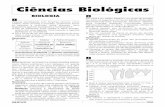 Unesp 18 12 · 2005-11-25 · OBJETIVO 1 UNESP (Prova de Ciências Biológicas) Dezembro/2000 BIOLOGIA Palavras semelhantes com fonemas comuns, como malária, febre amarela e amarelão,
