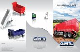 carmetal folder CAÇAMBA BASCULANTE 2014 · - Instalação elétrica padrão Inmetro - Paralamas envolventes - Chassi construído em perfil "U" de aço estrutural, com embutido em