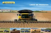 LINHA DE PRODUTOS - agrofel.com.bragrofel.com.br/new-holland/wp-content/uploads/2016/11/Linha-de... · Elevador de palha Detector de pedras avançado - - Standard Standard Standard