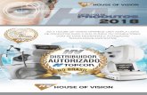 CATÁLOGO DE PRODUTOS 2018 - houseofvision.com.brhouseofvision.com.br/wp-content/uploads/2017/11/catalogo2018_2SEM.pdf · interna com faixa de medição estendida • Medição simultânea