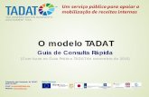 O modelo TADATtadat.org/files/TADAT-PocketGuide(web)-PR.pdf · O modelo TADAT. Guia de Consulta Rápida ... Administração Tributária) é proporcionar uma avaliação objetiva da
