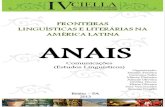 Dados Internacionais de Catalogação-na-Publicação (CIP) · Internacional de Estudos Linguísticos e Literários na Amazônia (IV CIELLA), ocorreu no período de 23 a 26 de abril