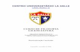 CENTRO UNIVERSITÁRIO LA SALLE UNILASALLE · 1.7 Breve histórico da IES ... A partir de 1º de outubro de 2001, atendendo às disposições da Lei de Diretrizes e Bases da Educação