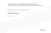CUSTOS E BENEFÍCIOS DAS FONTES DE GERAÇÃO ELÉTRICAescolhas.org/wp-content/uploads/2018/10/Caderno-Custos-de-Infrae... · Tabela 2.1 - Alocação dos Custos da reserva probabilística