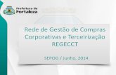 Rede de Gestão de Compras Corporativas e Terceirização REGECcompras.fortaleza.ce.gov.br/publico/docs/rede/apresentacoes/a... · JUN/2015 Café ATA 06/14 (SEPOG –empresa vencedora