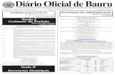 DIÁRIO OFICIAL DE BAURU 1 Diário Oficial de Bauru · clodoaldo armando gazzetta prefeito municipal ... diretor do departamento de comunicaÇÃo e documentaÇÃo ... 342691 leonardo
