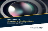 senseFly Camera Collection · 2018-09-26 · A senseFly Aeria X é uma câmera de fotogrametria compacta instalada em drone. Esta robusta inovação oferece a perfeita combinação