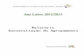 Relatório de autoavaliação - aeoj.org anteriores... · Relatório de autoavaliação 2012-2013 Agrupamento de Escolas Oliveira Júnior B.Nível de execução de atividades que
