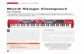 Nord Stage Compact - Revista Backstage · Dois setups de painel individuais Características empre é bom que o tecladista tenha em seu setup de show um teclado para “resolver problemas”.