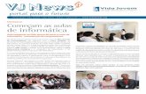Destaque Começam as aulas de informática 1o trim 2011.pdf · Nosso próximo desafio é montar o laboratório para o curso de Web Desing, ... fundos ao Brasil para uma série de