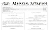 MUNICÍPIO DE GOIÂNIA · 2013-08-26 · Controladoria Geral do Município Secretaria Municipal de Gestão de Pessoas ... Administração de Recursos Humanos - SRH e o Portal do ...