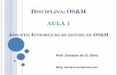 AULA 1 - daciane.files.wordpress.com · unidade de Organização e Métodos; no Brasil, a unidade de Organização e Métodos só aparece anos mais tarde, na estruturação do DASP