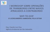 I WORKSHOP SOBRE OPERAÇÕES DE TRANSBORDO ENTRE ... - marinha… · • Julho de 2016 – Marinha do Brasil Autoriza a realização de STS, estabelecendo limites e condições (Ofício