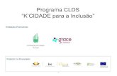 Programa CLDS “K’CIDADE para a Inclusão” · - Formação profissional - Centro de formação para jovens ... desempregados, ... -Proposta de realização de ações descentralizadas