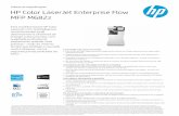 Folheto de especificações HP Color LaserJet Enterprise ... · documento. 5 Mais páginas em comparação com as afirmações de cartuchos anteriores com base no rendimento de página