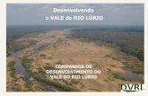 Desenvolvendo o VALE do RIO LÚRIO - Cloud Object Storage · Cereais 210,000 toneladas por ano Grãos 270,000 toneladas por ano Açúcar 750,000 toneladas por ano Criacão de gado