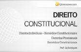 CONSTITUCIONAL - qcon-assets-production.s3.amazonaws.com · -Distinção entre direitos e garantias fundamentais: Rui Barbosa distinguiu as “disposições meramente declaratórias,
