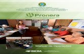 SERVIÇO PÚBLICO FEDERAL - fw.uri.br 8 | manual de operações parte i o programa nacional de educaÇÃo na reforma agrÁria -pronera capítulo 1. princÍpios, objetivos, metodologia