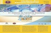 REVISTA Ordem dos Farmacêuticos Número 9/10 da Ordem dos Farmacêutico de... · A Editorial 2| Revista da Ordem dos Farmacêuticos de Angola Janeiro/Março 2014 Boaventura Moura