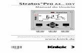 Stratos Pro User Manual - knick-international.com · sitivo com defeito. ... 106 Medição ... Interface do usuário com código de cores
