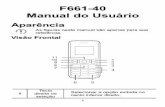 F661-40 Manual do Usuário - files.customersaas.comfiles.customersaas.com/files/Vivo_-_Cordlessje_Huawei_F661_Manual... · Durante uma chamada, pressionar a tecla esquerda ou direita