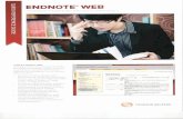 note web.pdf · quick reference card - endnote web passo o: criar uma biblioteca do endnote web web of knowledge i d'scovery starts here thomson reuters go to rmbë
