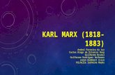 Karl Marx (1818-1883) - Prof. Neusa Aulas [licensed for non …aulasprofeneusa.pbworks.com/w/file/fetch/100661947/Karl... · PPT file · Web view2018-05-27 · KARL MARX (1818-1883)