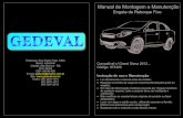 Manual de Montagem e Manutenção - gedeval.com.br · Compatível c/ Grand Siena 2013... Código: 973420 1 - Posicionar suporte ‘‘1’’ no chassi do veículo de modo que os